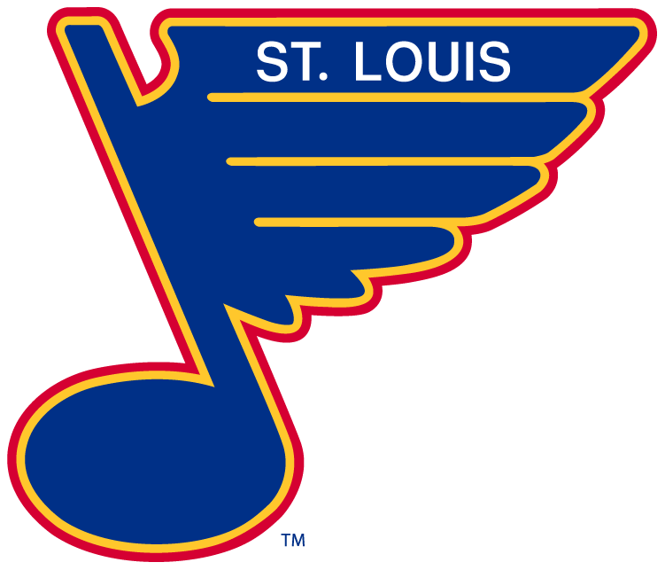 St. Louis Blues 1989-1998 Primary Logo fabric transfer